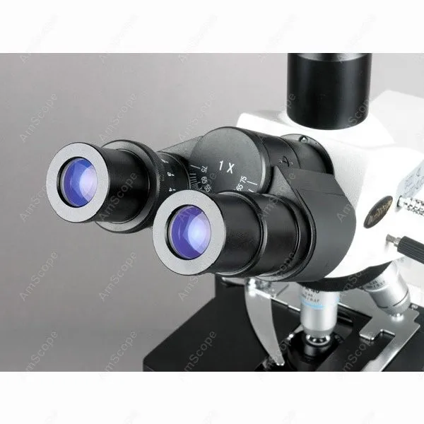 Microscopio trinoculare-AmScope Forniture 40X-2500X Professionale Infinity Trinoculare Microscopio