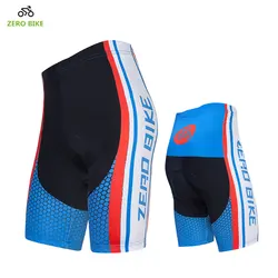 ZERO BIKE New arrival Quick Dry 4D GEL Padded Blue Cycling Shorts Tight for Men Mountain Bike equipment ciclismo M-XXL
