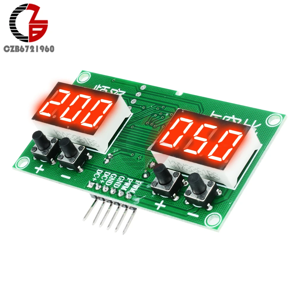 DC 12V LED Digital PWM Pulse Frequency Function Signal Generator Square Wave Rectangular Wave Duty Cycle