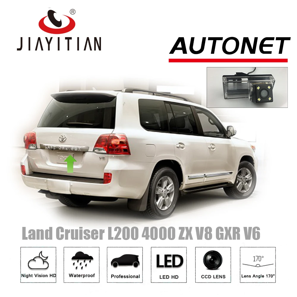 

JiaYiTian Rear View Camera For Toyota Land Cruiser L200 4000 ZX V8 GXR V6 CCD Night Vision/Reverse Camera/license plate Camera