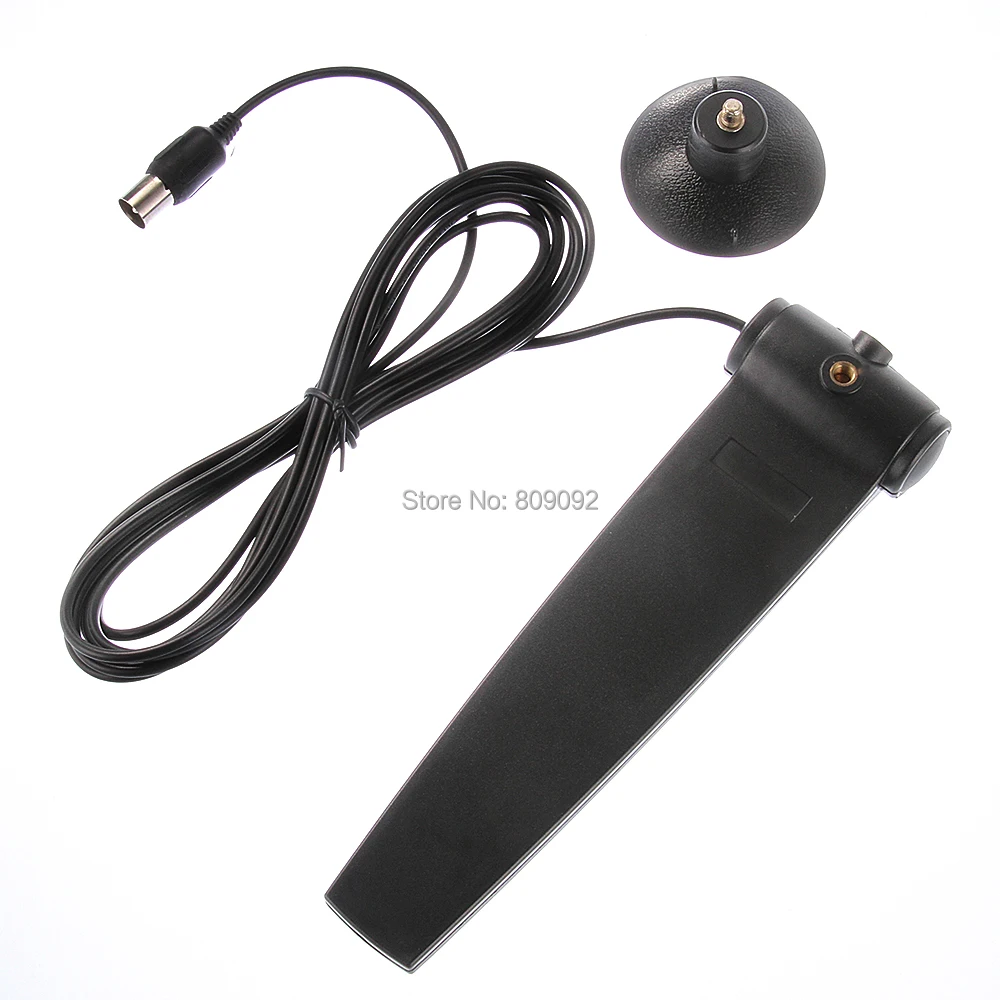 Digital TV 16dBi Antenna HD 1080P VHF/UHF DVB-T-Aerial High Gain HDTV DTV Suction Cup Connector for DTV / TV