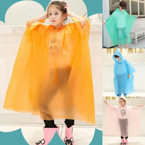 Raincoat Children Funny Cartoon Baby Kids Hot Rainwear Cute Waterproof Hot Children Raincoats Kids Funny Rain Coat Poncho