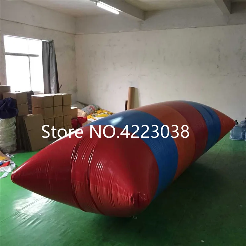 

Free Shipping 5x2m Inflatable Water Blob Jump Pillow Water Blob Jumping Bag Inflatable Water Trampoline For Sale