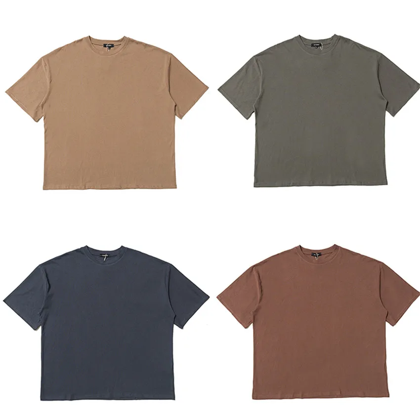 Hip Hop Kanye Season 6 T-shirt 2019 New Arrival Men Oversize Loose Bat Short-sleeved 4 options T-shirts Unisex Season six Tee