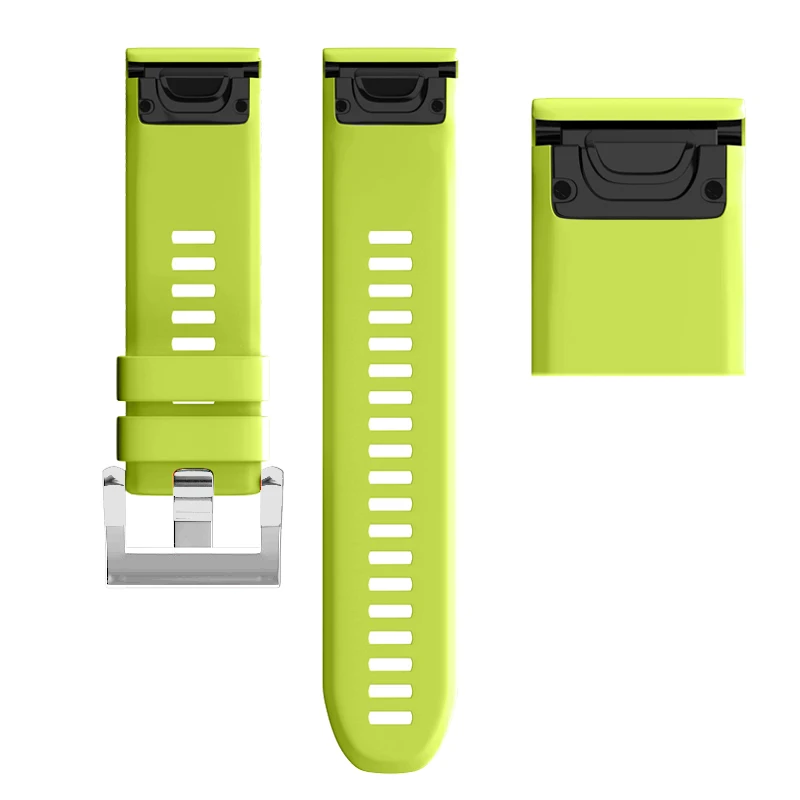 26mm Silicone Strap For Garmin Fenix 3/3 HR Quick Release Easy Fit Watchband for Garmin Fenix 5X 6X 7X