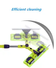 Double-Sided Glass Cleaner Telescopic Squeegee #3