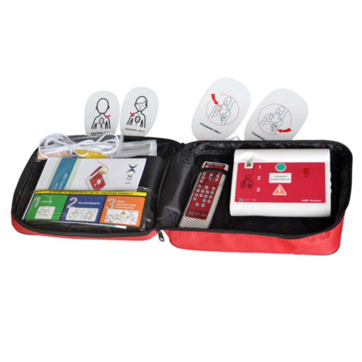 New Automatic External Defibrillator Simulator Trainer AED Training Machine For Fist Aid CPR Practice In English And Spanish