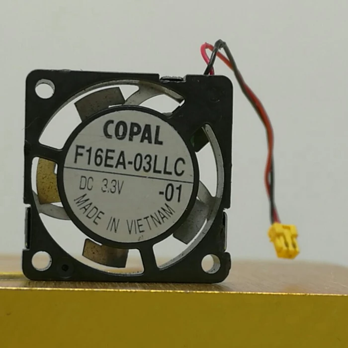 

COPAL F16EA-03LLC DC 3.3V 16x16x4mm 2-wire Server Cooling Fan