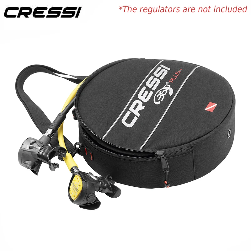 

Cressi 360 REGULATOR BAG Diving Regulator Instrument Computer Bags Octopus Protection Bag with Shoulder Strap Easy Carry