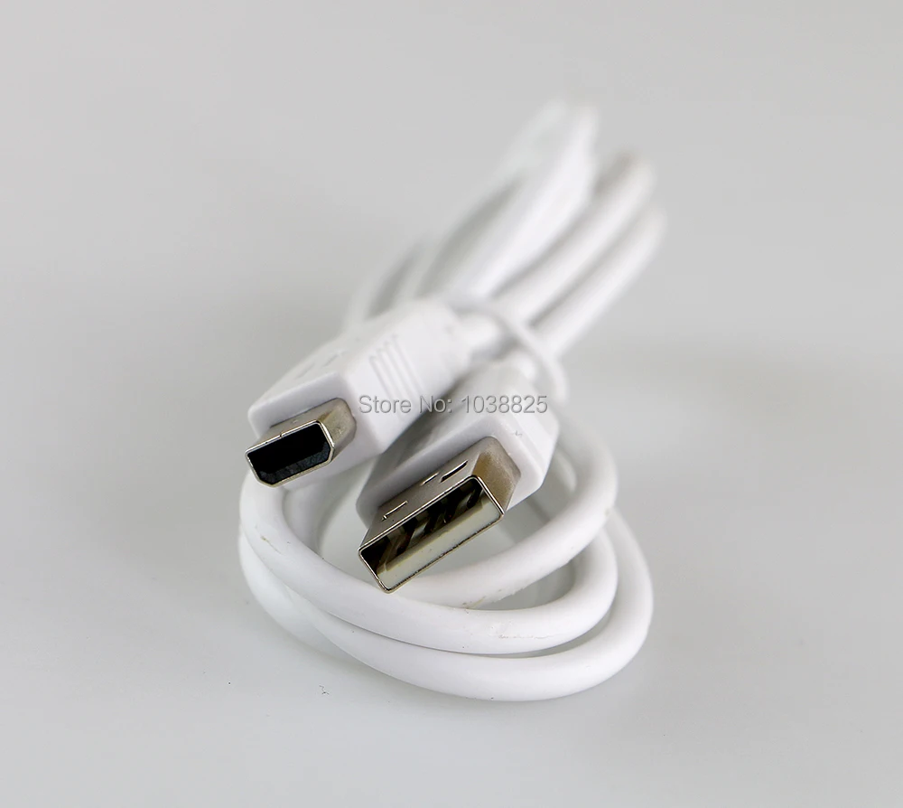 1pc High Quality USB data power charge Charger charging Cable For Nintendo Wii U WIIU Gamepad Controller 1.5m