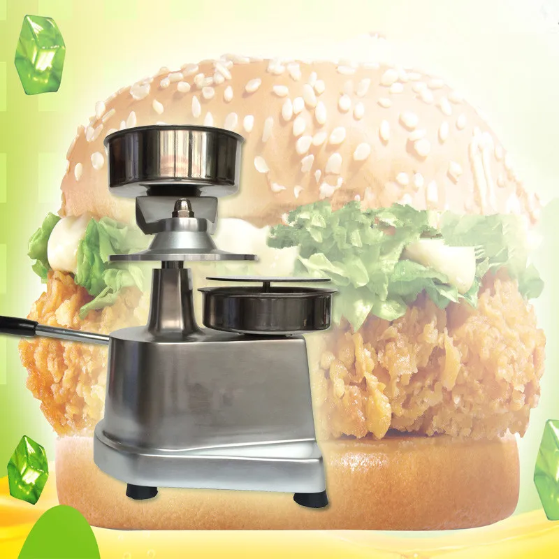 Commercial Manual Hamburger Patty Press machine