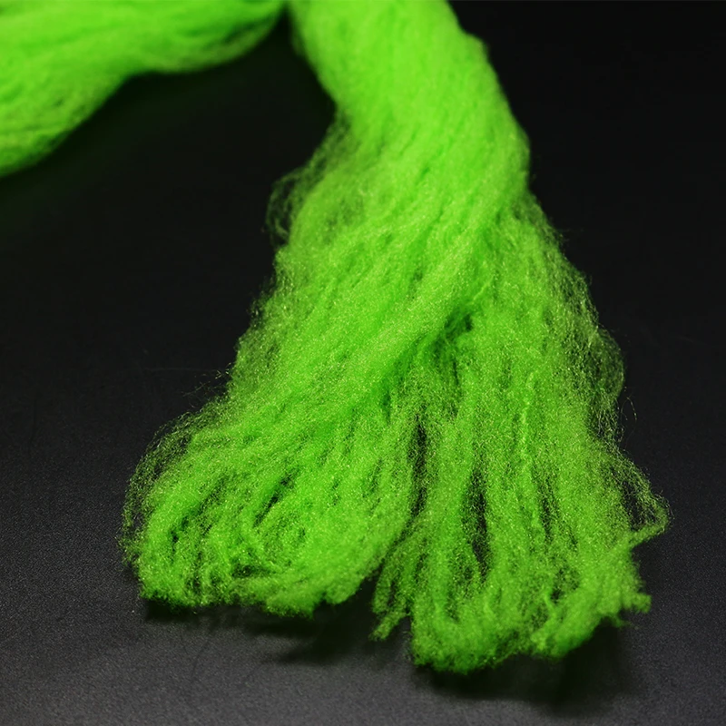 8 optional colors fly tying Para Post Wings fiber Polypropylene Floating Yarn 40cm/bundle dry fly parachute wings tying material