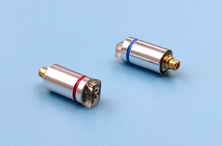 MMCX 0.78 ie80 qdc FitEar JH exk دبوس محول 0.78 مللي متر أنثى إلى mmcx دبوس 1 زوج (2 قطعة)