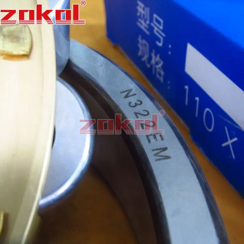 ZOKOL N322 E M C3Z1 bearing N322EM C3Z1 3G2322EH/Z1 Cylindrical roller bearing 110*240*50mm