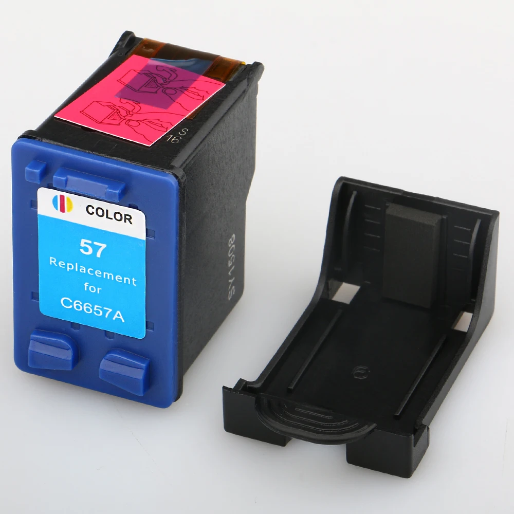 QSYRAINBOW  ink cartridge replacement for HP 56 HP 57 XL Deskjet 5150 450CI 5550 5650 7760 9650 PSC 1315 1350 2110 2210