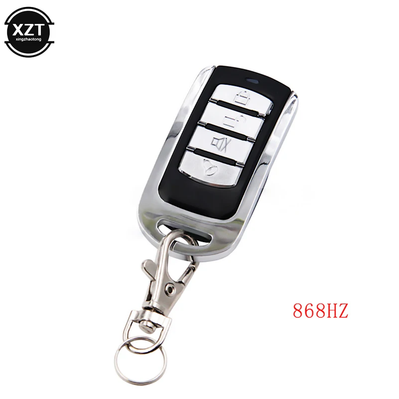 868MHZ Wireless RF Remote Control 4 Buttons Automatic Cloning Electric Gate Garage Door Remote Control Key Fob Controller