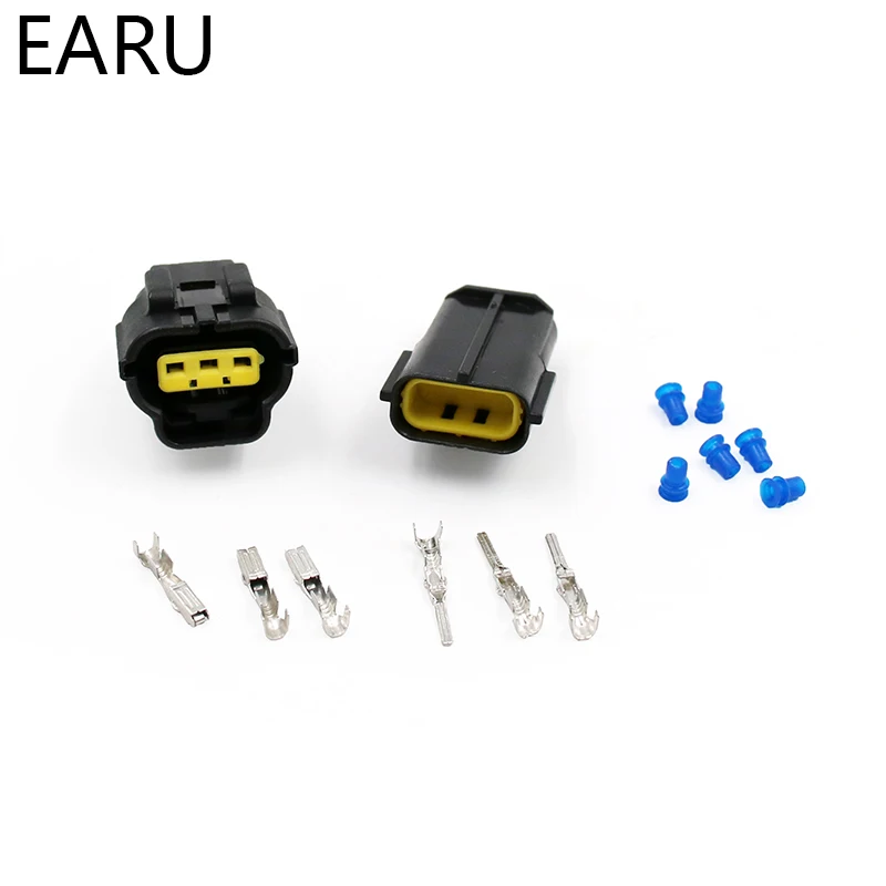 Denso 2.0 1set 1/2/3/4/6/8/10/12 Pin Way Waterproof Wire Connector Plug Car Auto Sealed Electrical Set Car Truck connectors