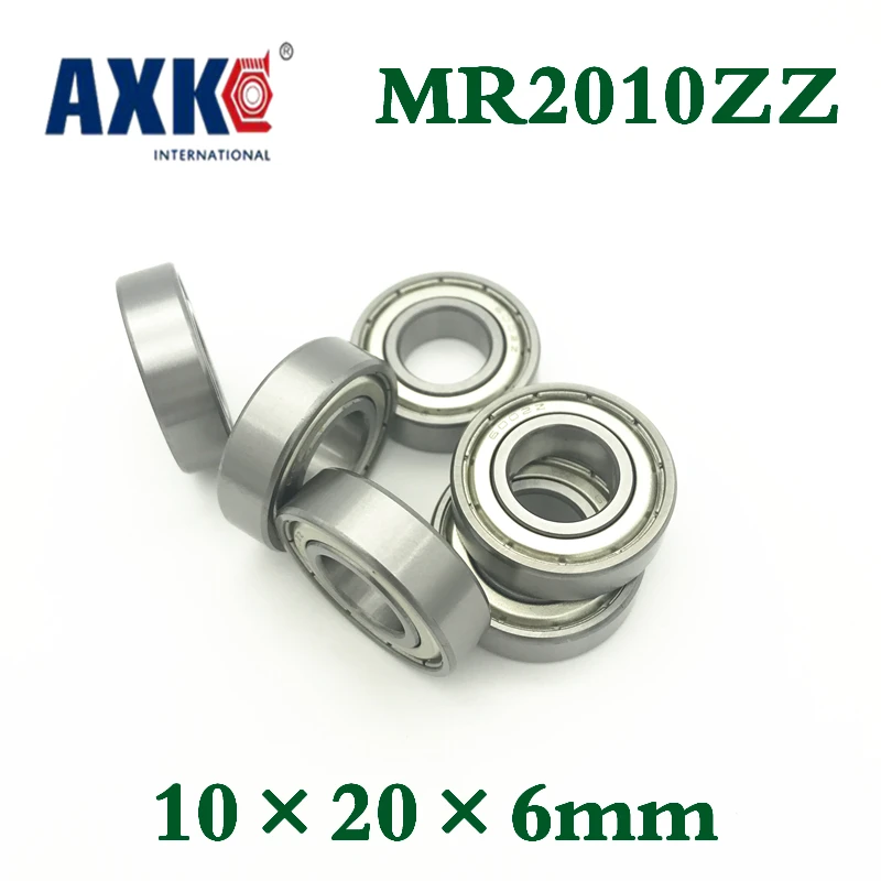 Real Rolamentos Axk 2PCS Mr2010zz 10206 SB10206 Bicycle Non-Standard Special Deep Groove Ball Bearings 10x20x6mm