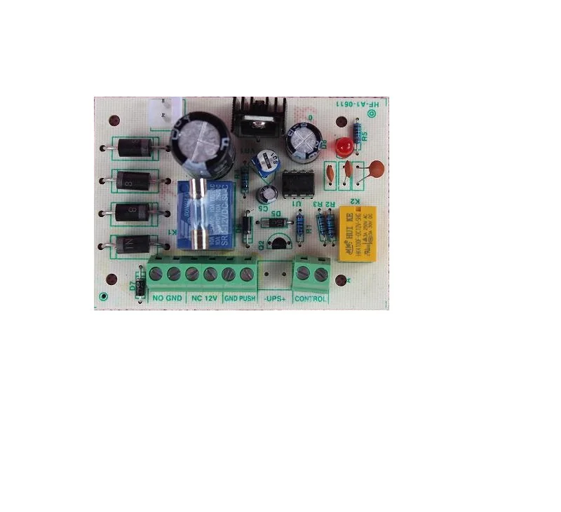 

12v power supply board relay output for access control