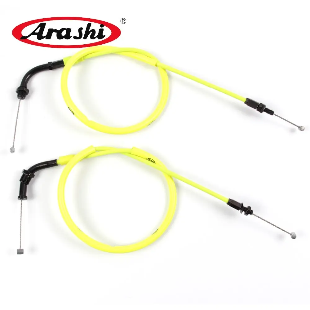 Arashi-Cable de acelerador para motocicleta, accesorio de goma inoxidable para HONDA CBR1000RR 2004, 2005, 2006, 2007, CBR 1000 RR