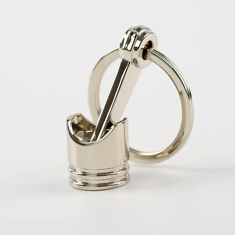 Llavero De Motor Rotor Metálico Giratorio, Diseño Deportivo Con Cadena Y Anilla, Regalo Para Hombres Y Mujeres