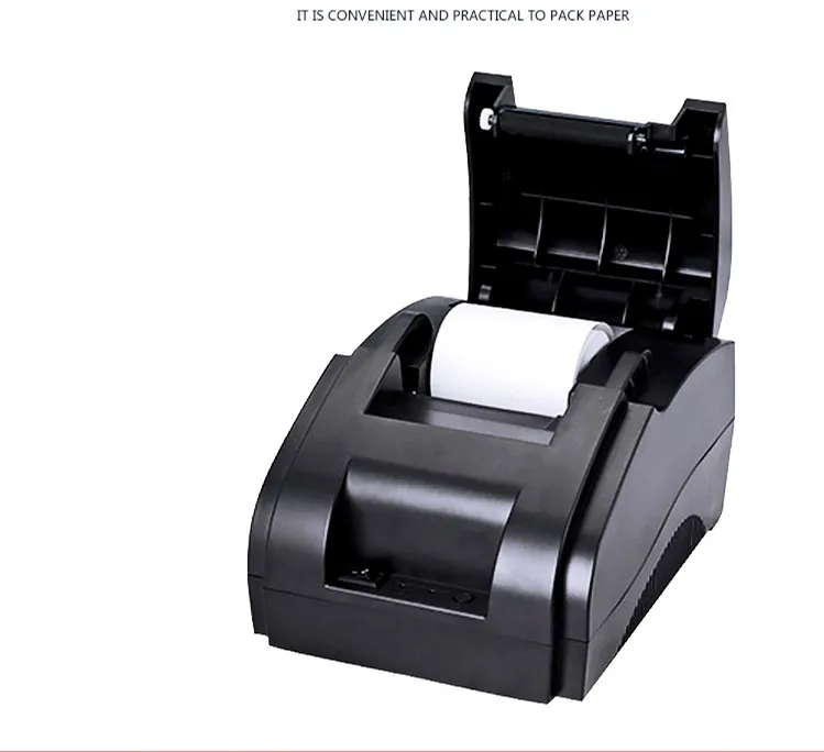 Wholesal High quality 58mm thermal printer Bill receipt machine printing speed 90mm / s USB interface