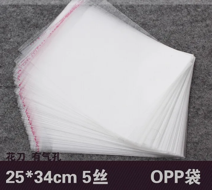 

Transparent opp bag with self adhesive seal packing plastic bags clear package plastic opp bag for gift OP01 500pcs/lots