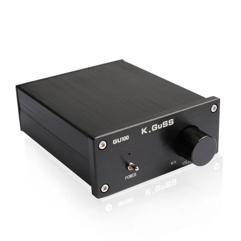 GU100 DC24V 3A TPA3116D2 + NE5532P 2*100W  2.0 channel MINI HiFi Class D Home desktop computer Audio Digital Power Amplifier