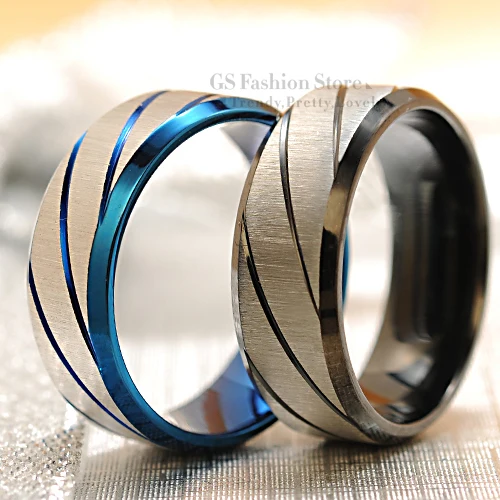 Stainless Steel Ring Gift For Love Girl Simple Round Finger Rings Jewellery 2025 Fashion Accessory