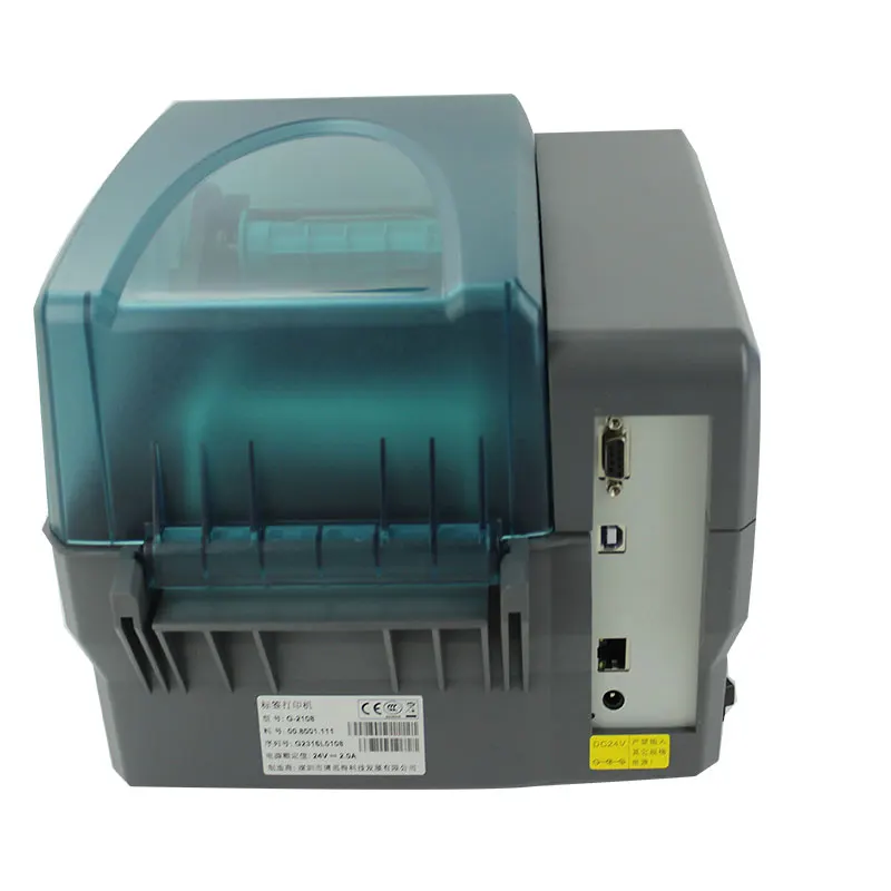 Bar code label printer stickers thermal printer washing label tag printer express surface printer G-2108 for POSTEK