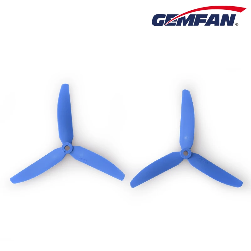 4Pair/8PCS Props 5040 3 Blade 5x4x3 CW CCW Propeller Fiberglass Gemfan 5inch for Mini FPV Racing Quad ZMR250 Props Parts Replace