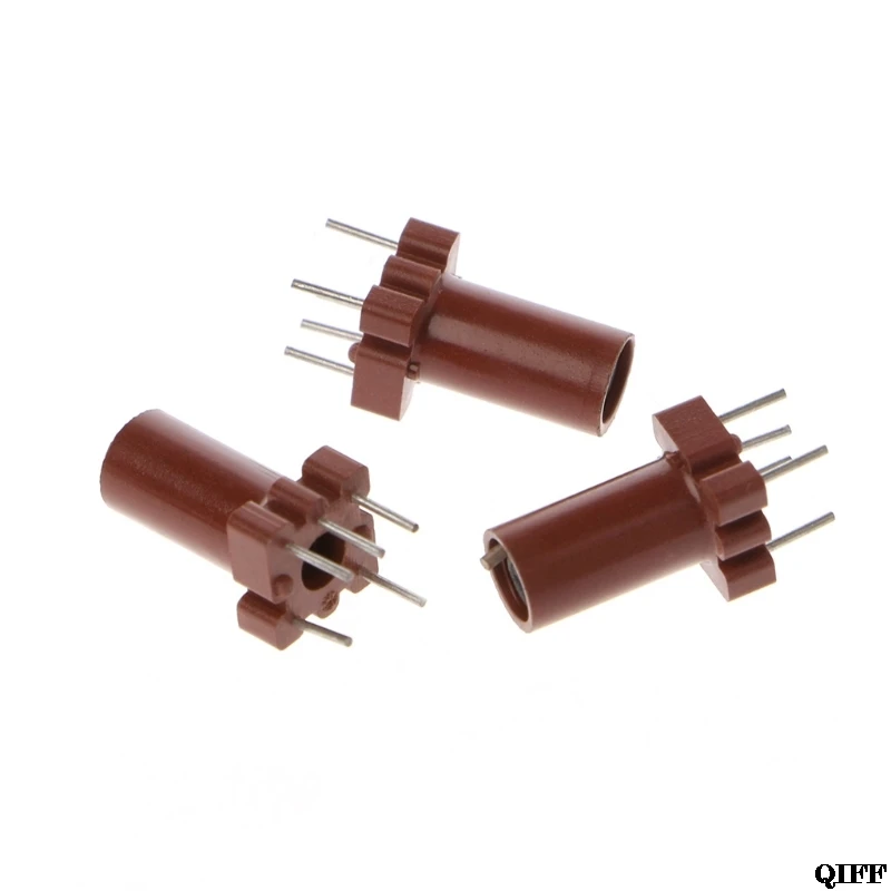 Drop Ship&Wholesale 20 Pcs Adjustable Inductor Shell Skeleton Empty Ferrite Core No Inductor Coil 25-100MHZ APR28