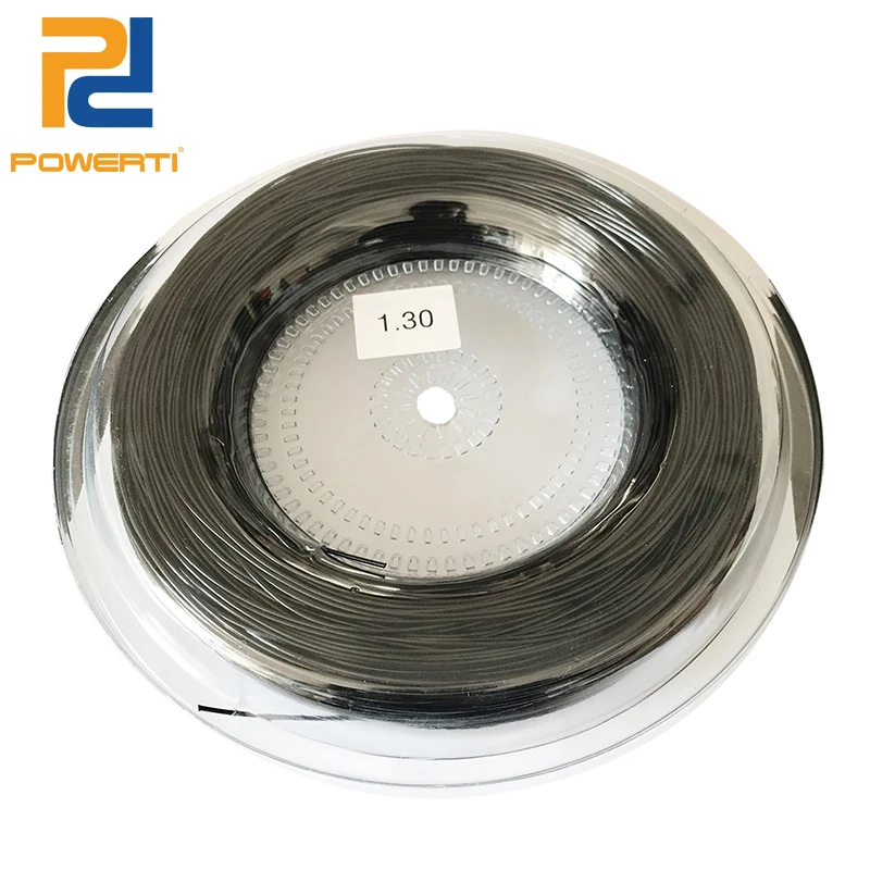 

POWERTI 2 reels/lot 1.3mm 4G Tennis String Poly Training String Outdoor Sport Tennis Racket String 200m/reel free shipping