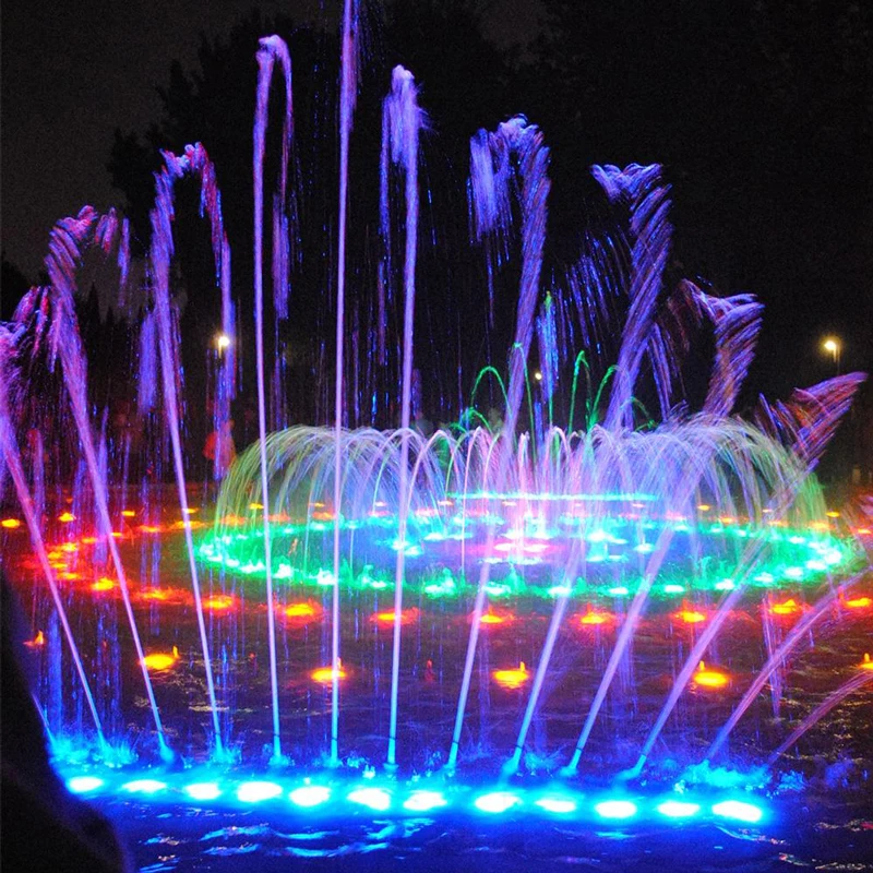 Remote Controlled 10W/20W RGB Landscape Light Fountain Pool Underwater IP65 Night Lamp Vase Bowl Garden Party Decor AC85-265V