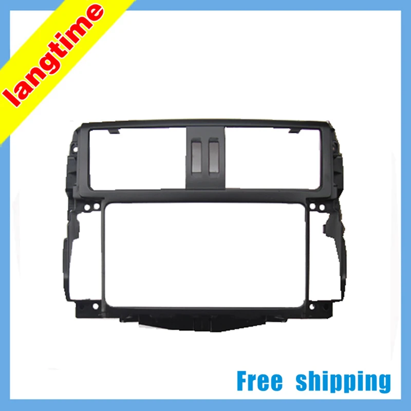 

Free shipping-Car refitting DVD frame,DVD panel,Dash Kit, Fascia, Radio Frame for 2010 Toyota Prado GX,2DIN(right hand driver )