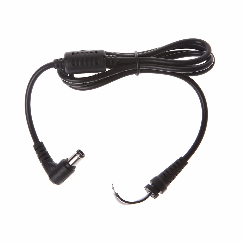 6.3*3.0mm steker laki-laki 90 derajat sudut kanan konektor catu daya DC kabel adaptor untuk Toshiba Laptop Notebook kabel daya