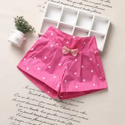 2021 kinder Sommer Shorts Bogen Prinzessin Shorts Für Mädchen Mode Mädchen Shorts Kinder Hosen Mädchen Kurze Blume Mädchen Kleidung