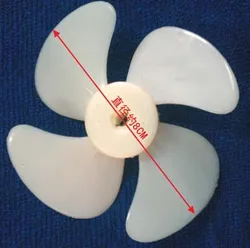 2PCS/Lot Fridge Refrigerator Parts 4-blade Fan Blade 8cm
