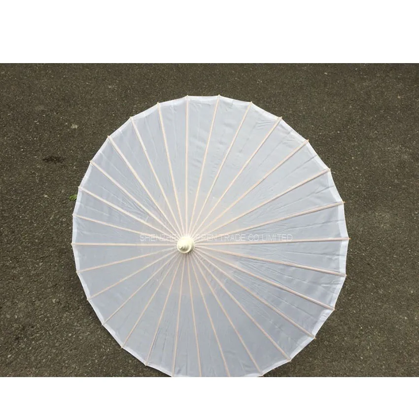 10PCs New white paper parasols wedding umbrella Diameter 23.6 inches