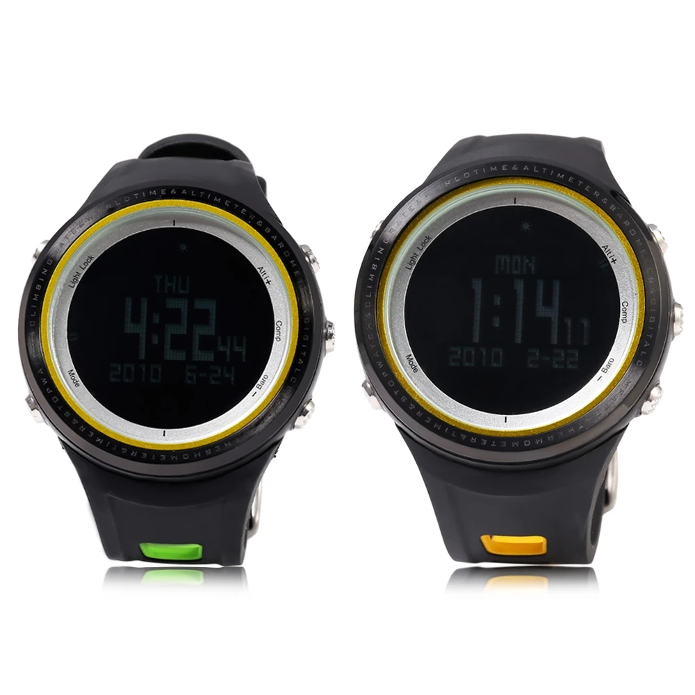 SUNROAD FR800NB Multifunctional Digital Sports Watch Altimeter Barometer Pedometer Wristwatch