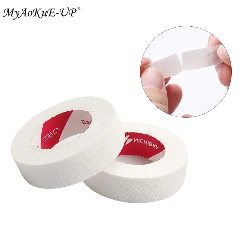 10 Stück Wimpernpapier-Patches, japanisches Isolierband für Wimpernverlängerung, perforiertes, atmungsaktives Vliesband, Make-up-Werkzeug – Detail 2