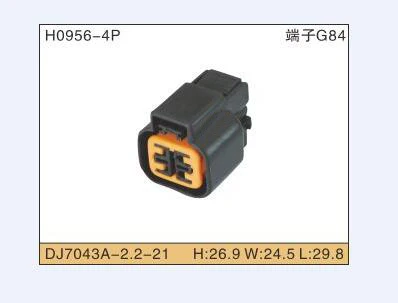 5/10/20/50/100 pcs 4 Pin/Way Female Male Electric Automotive Oxygen Sensor Connector Socket Housing For Mitsubishi connector