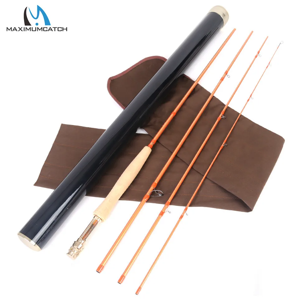 

Maximumcatch Fly Rod IM12 40T+46T Toray Carbon Super Light Sensitive Fast Action Fly Fishing Rod With Carbon Tube 5/6/8WT 9FT