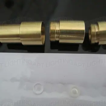 DIY 최신 블루 레이저 다이오드 구리 하우징, 유리 초점 렌즈 및 확장 유리 렌즈 포함, 450nm, 650nm, 808nm, 980nm TO-5 (9mm)