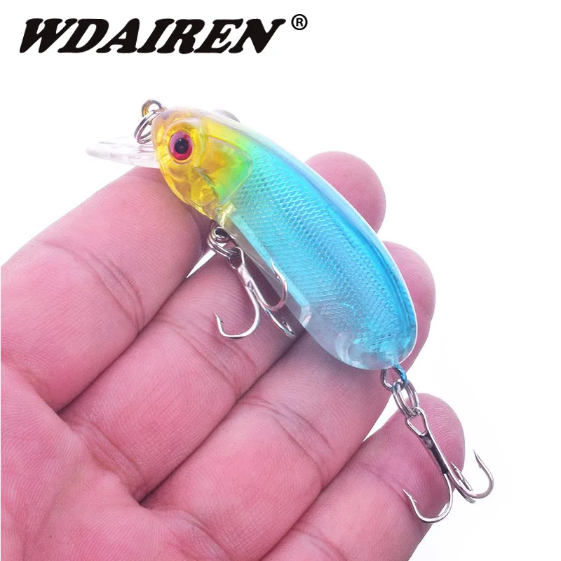 

1Pcs Popper Fishing Lure 60mm 10g Artificial Hard 3D Eyes Baits Crankbait Wobblers Bass lures fishing Tackle Accessories WD-330