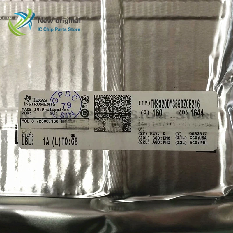 1/PCS TMS320DM355DZCE216 BGA 100% mới ban đầu tích hợp IC chip