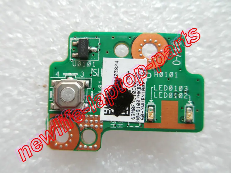 original UL50 UL50A laptop POWER BOTTON SWITCH BOARD UL50_FN_BOARD test good free shipping