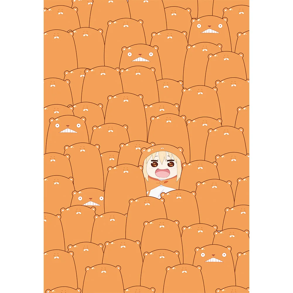 Anime JK Japan Himouto! Umaru-chan Cosplay Flannel Blanket 1.5*2M Cute Doma Umaru U M R Cartoon Bed Sleep Cover Bedding