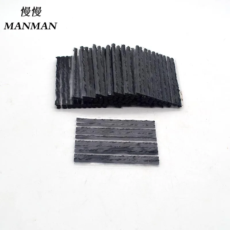 100pcs 4mm*100mm  Tyre Repairing Rubber Strips Tire Repair Tools Rubber Strips Tyre Repair