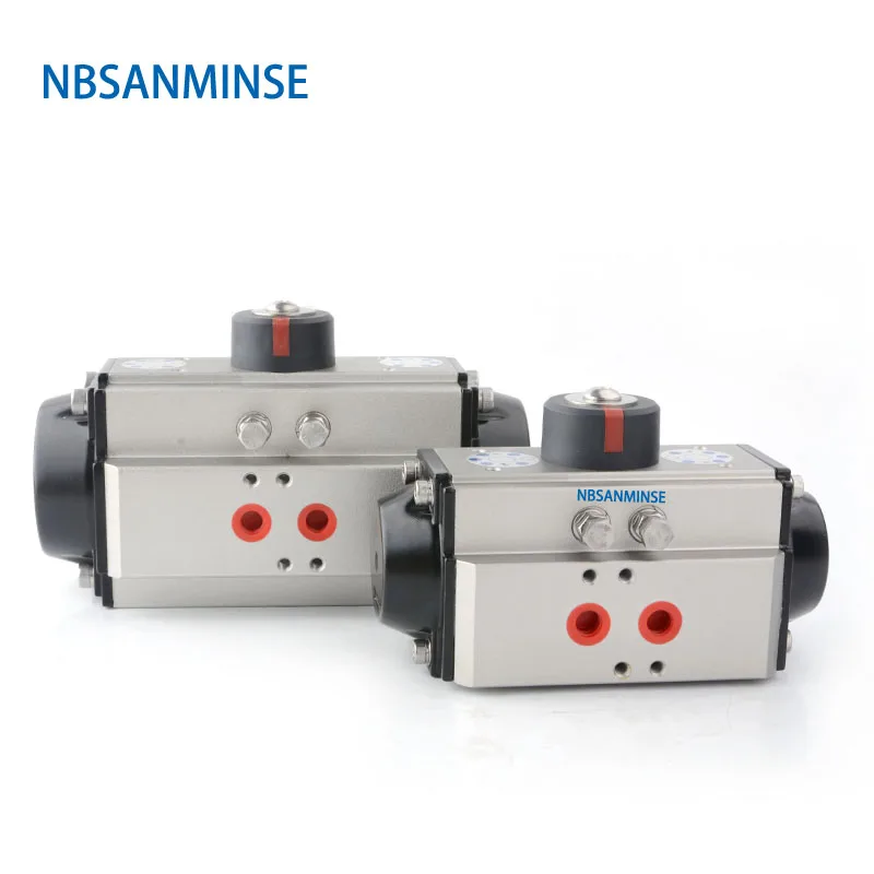 AT ST 125~160 S Pneumatic Actuator Air Torque Ball Valve Butterfly Valve Pneumatic Parts Bump Filter Control High Quality Sanmin